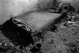 Homeless bed. ZABRZE BISKUPICE 2006